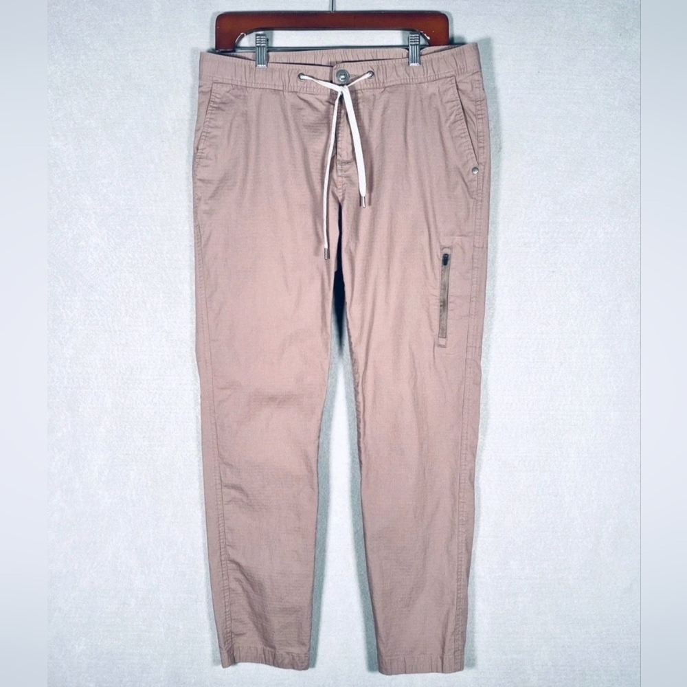 Vuori Pants Womens XL Blush Stretch Performance Jogger Cargo Quite Luxury